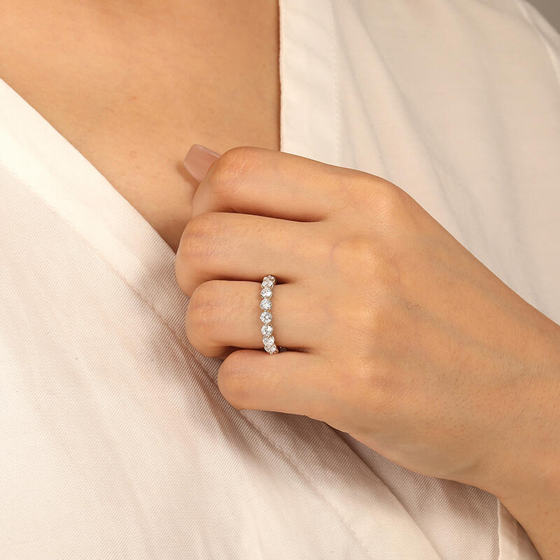 "Forever and For Always" Eternity Wedding Ring