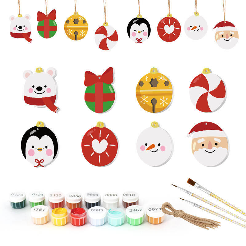 DIY Christmas Tree Ornament Set Beautiful Gift for Children