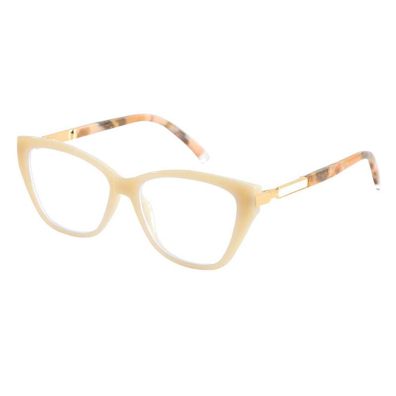 Colclough Cat Eye Beige Brille