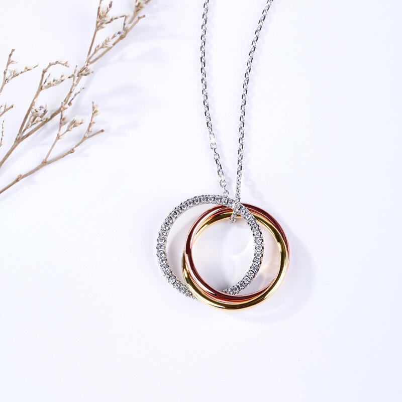 Jeulia Be Together Loops Necklace