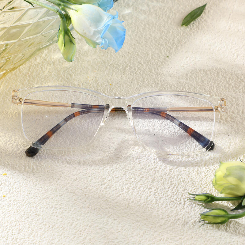 Lunettes de Vue Sapir Rectangle Transparent 