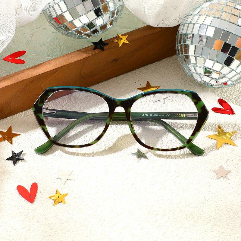 Eddie Cat Eye Schildkröte Brille