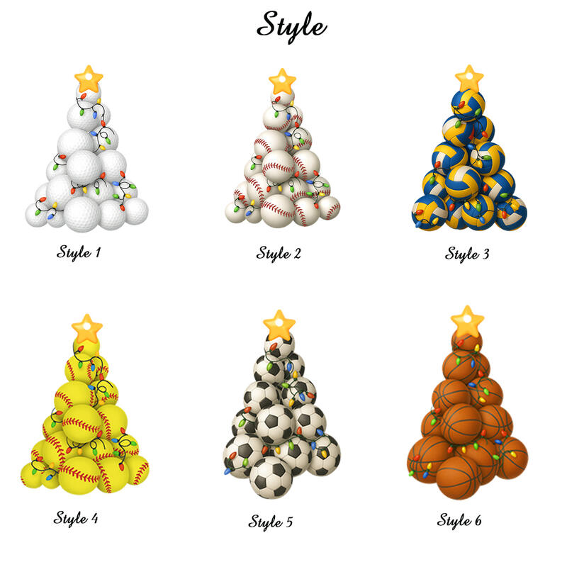 Personalisierte Kugel Weihnachtsornamente Weihnadchtsgeschenke fur Sportbegeisterte