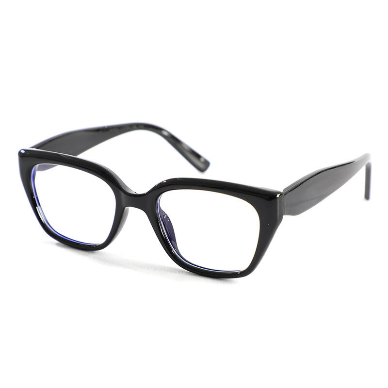 Stevenson Cat Eye Schwarze Brille