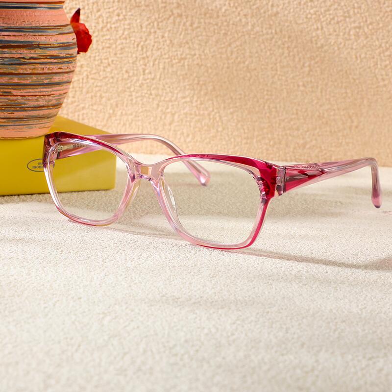 Tracy Cat Eye Lila Brille