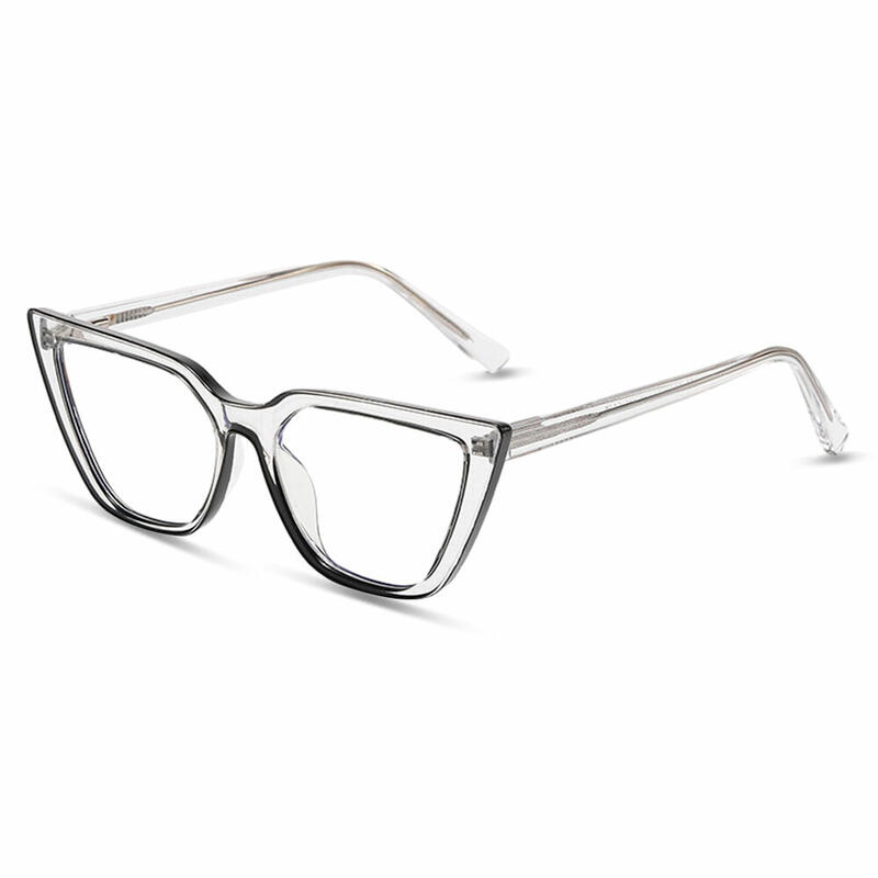 Elsa Cat Eye Black Glasses
