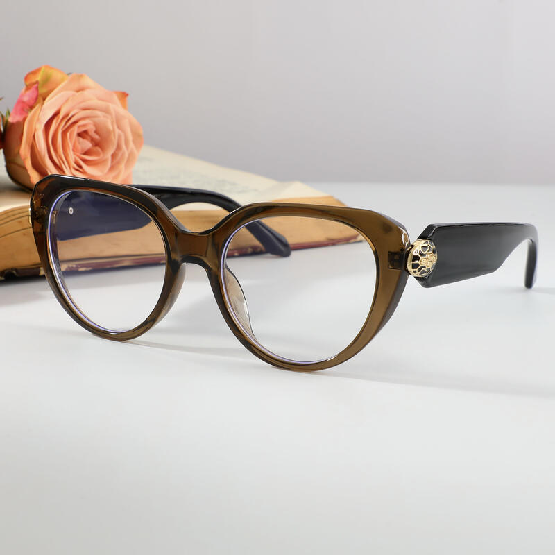 Lunettes de Vue Charlotte Cat Eye Marron