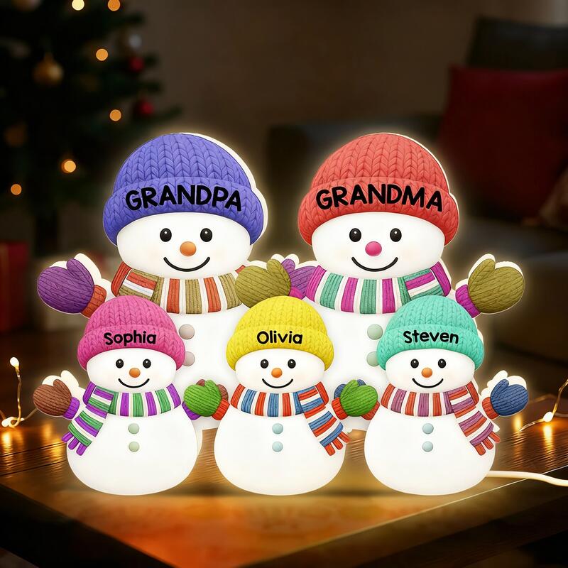 Personalized Name Night Light Exquisite Gift for Christmas