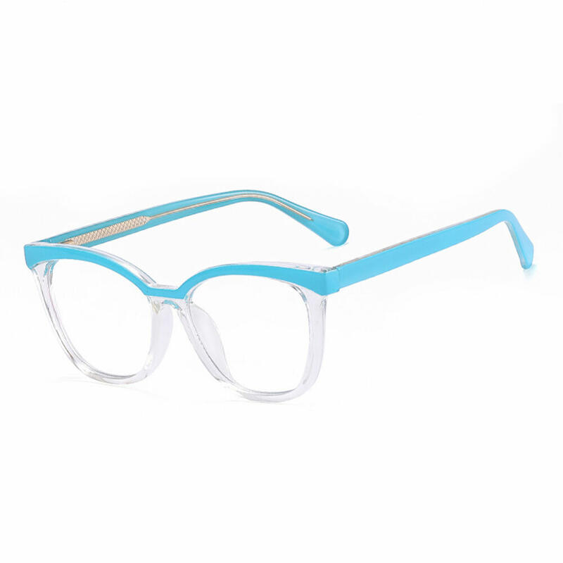 Veronica Square Blue Glasses