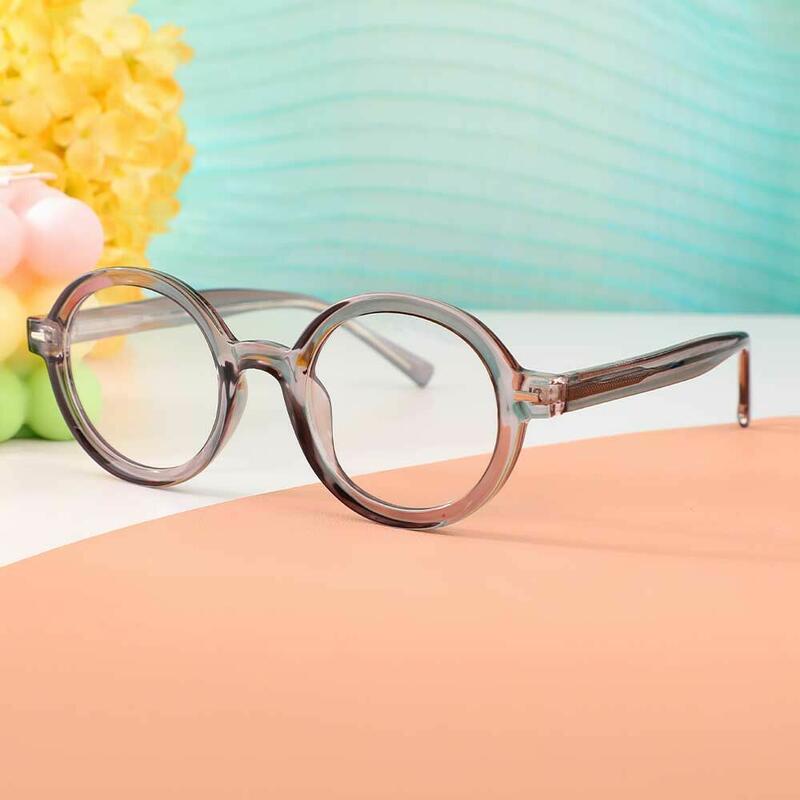 Lunettes de Vue Dwight Ronde Gris