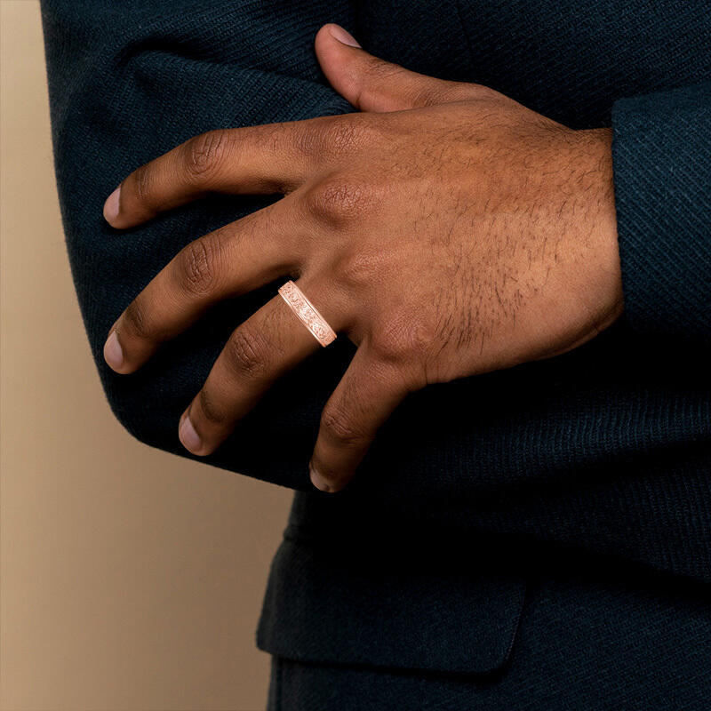 "Once In A Lifetime" Men's Wedding Ring