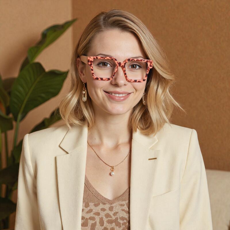 Lunettes de Vue Novia Carré Écaille