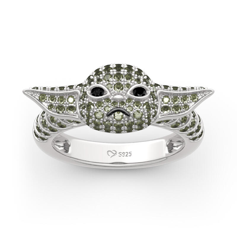 Jeulia "Baby Master" Sterling Silver Ring