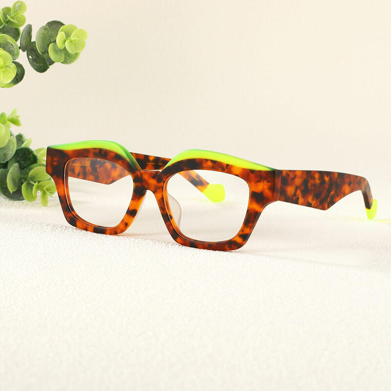 Lunettes de Vue Brandon Carré Écaille