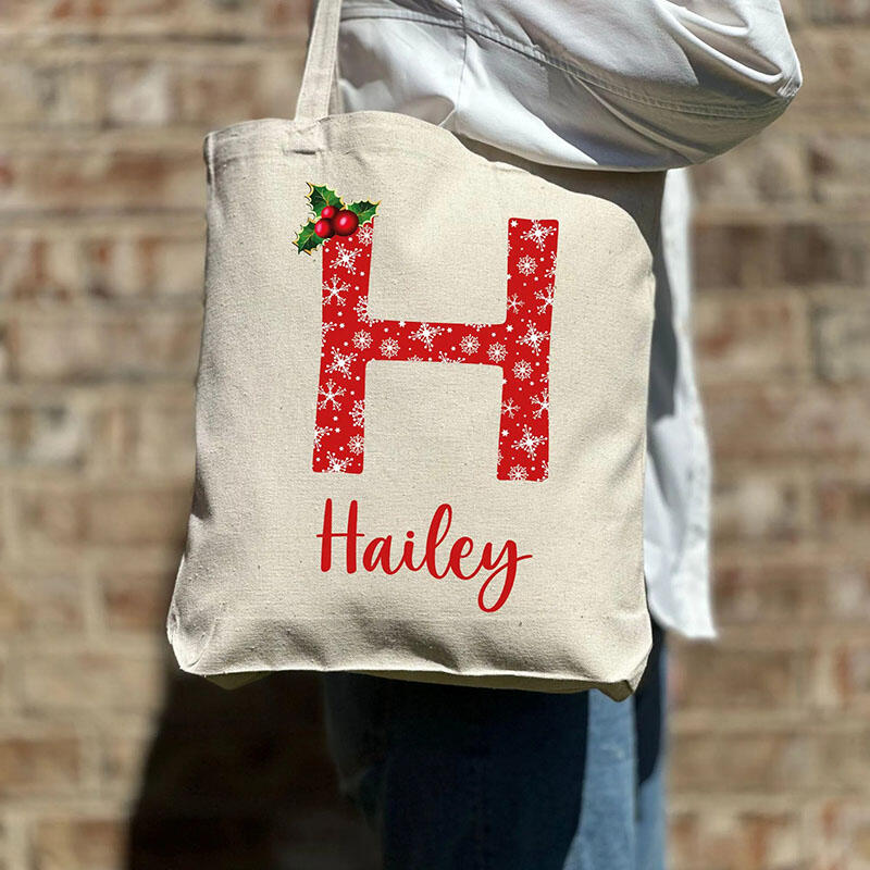 Personalised Name Christmas Gift Bag Beautiful Gift for Friends