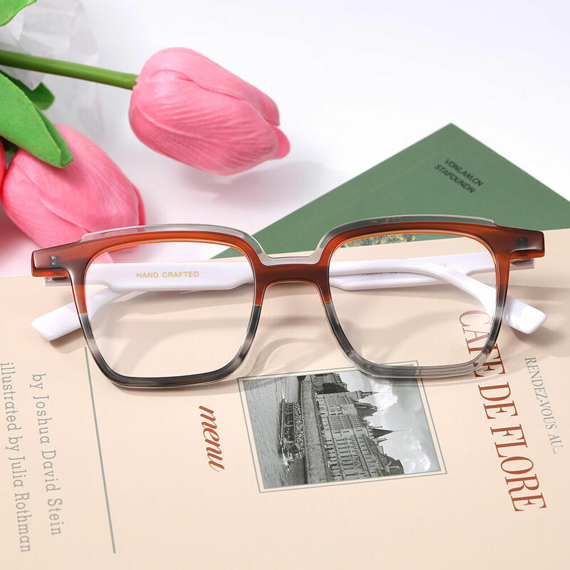 Jenni Square Brown Glasses