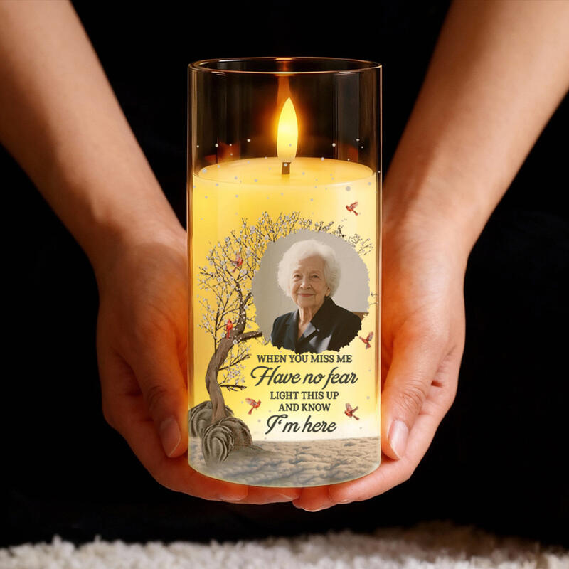 Bougeoirs LED personnalisés bougies électroniques arbre commémoratif décoration de bureau pour Noël