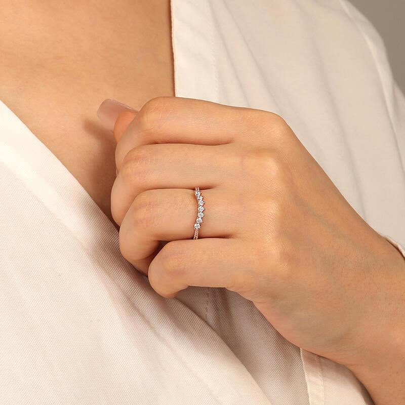 "Eine Liebe, ein Leben" klassischer Ehering