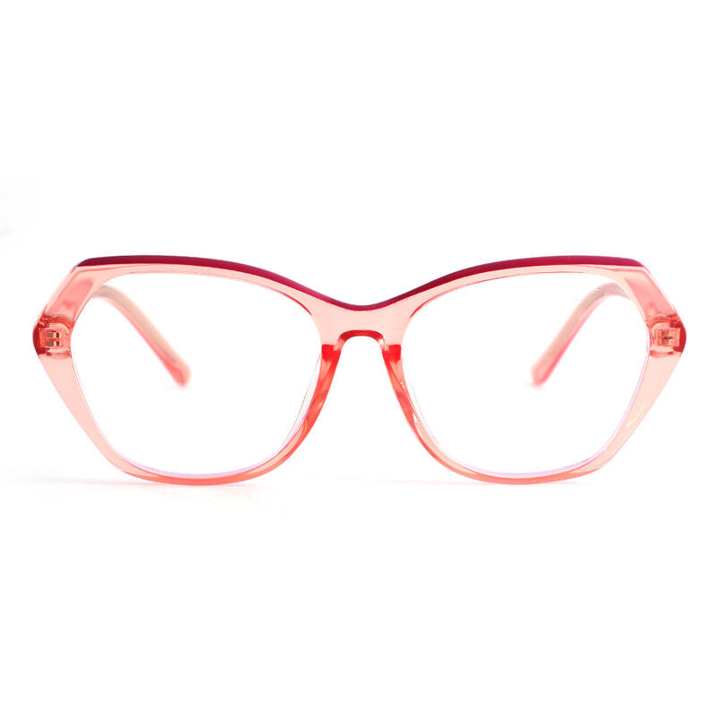 Occhiali da Vista Eddie Cat Eye Rosso 