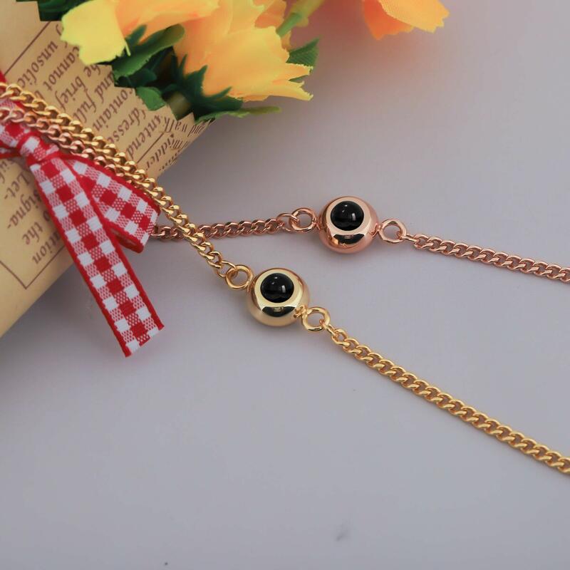 投影 写真 写真入れ ブレスレット カスタマイズ