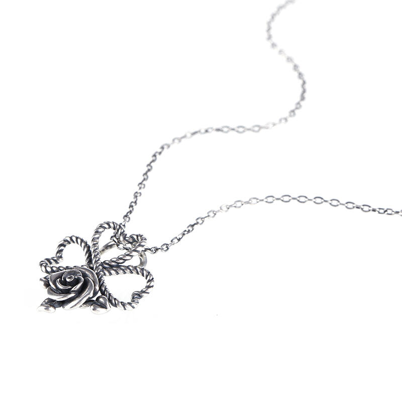 Jeulia Flowering of The Heart Necklace