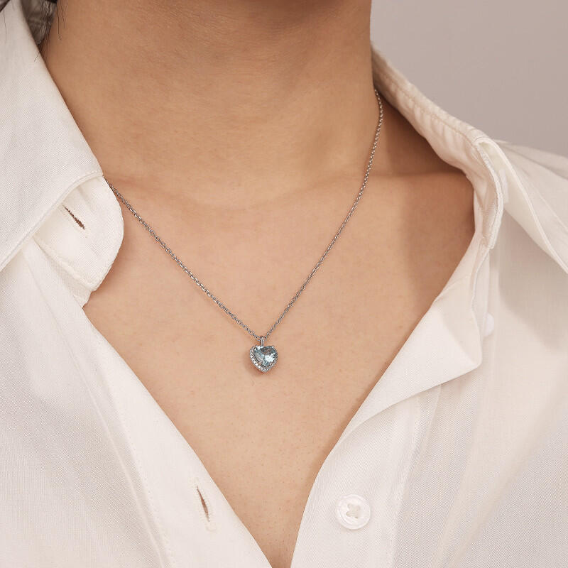 "The Secret Of My Heart" Halo Necklace