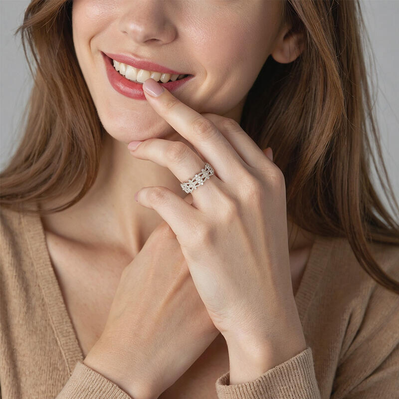 "Take My love" Eternity Wedding Ring