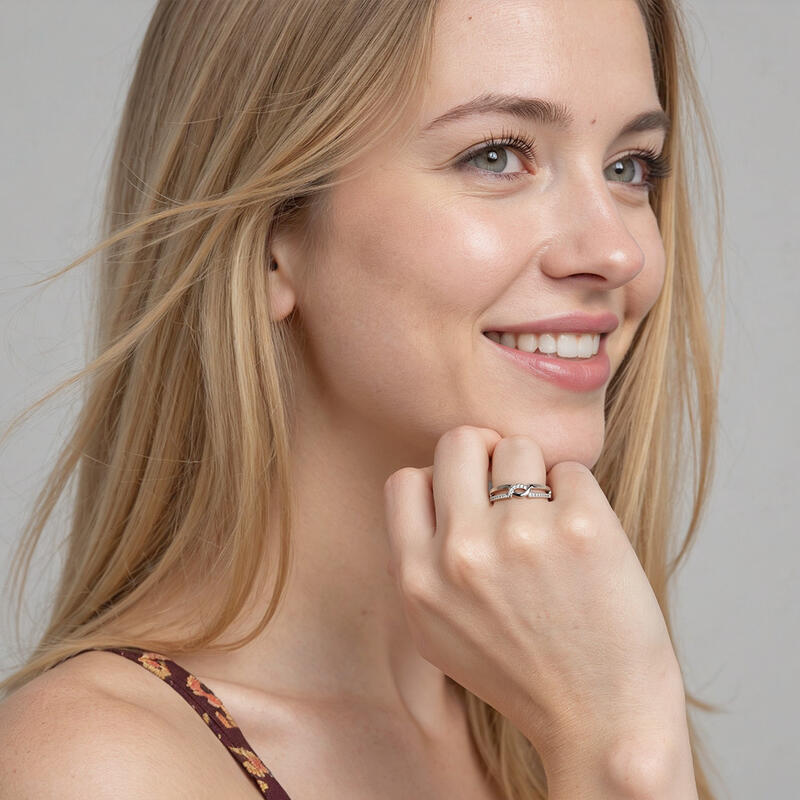 "We Are Forever Intertwined" Classic Wedding Ring