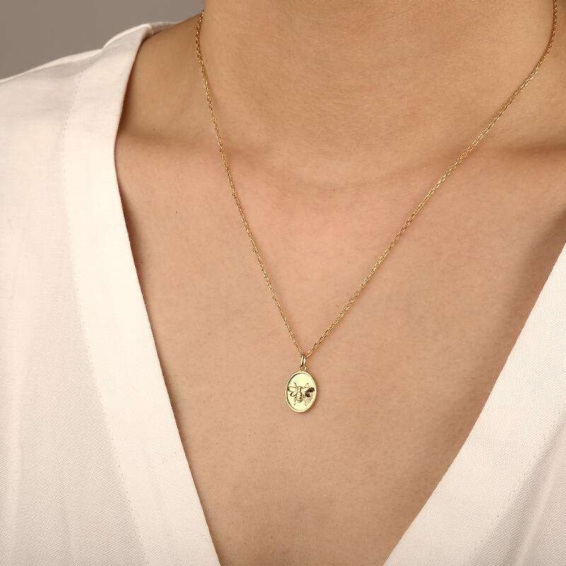 "Bee Yourself" Honey Necklace