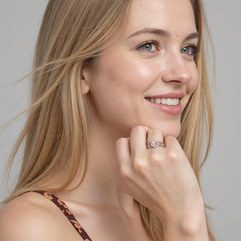 "Bloom Of Love" Radiantschliff Brautset