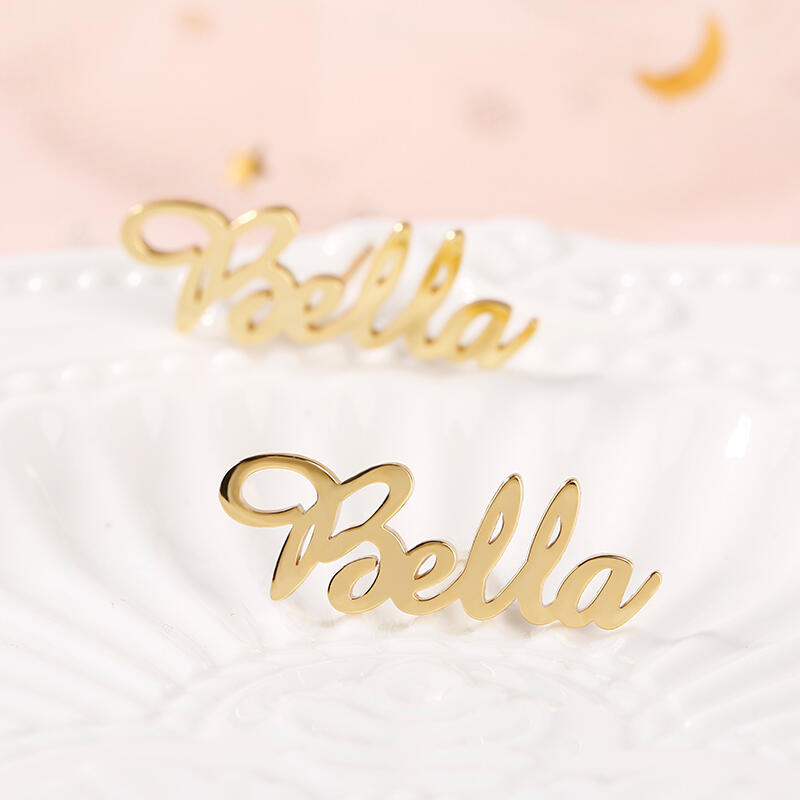 Aretes con Nombre Personalizado "ámate A Tí Mismo"