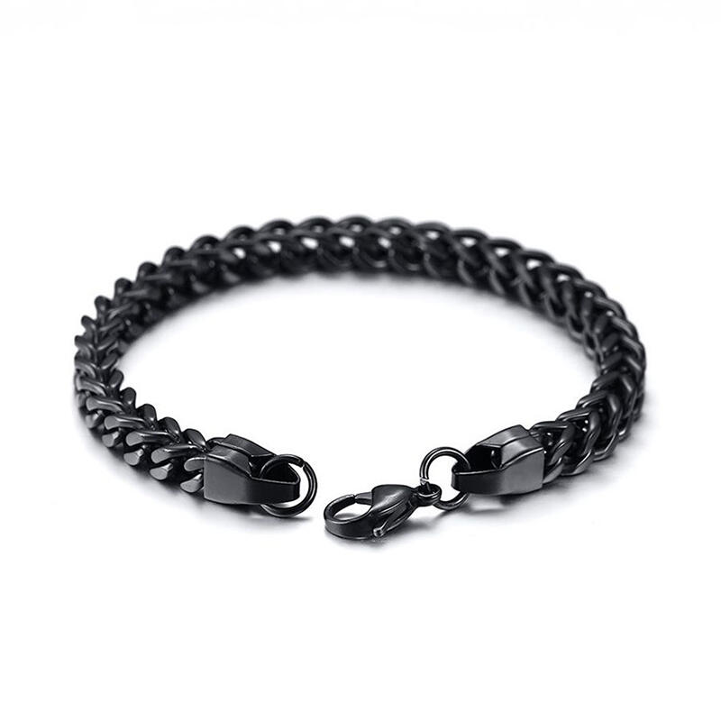 Jeulia Domineering Stainless Steel Men's Bracelet