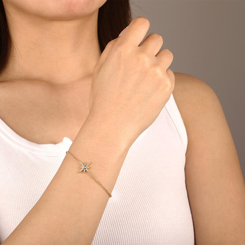 "Another Star" Eight-pointed Star Bracelet