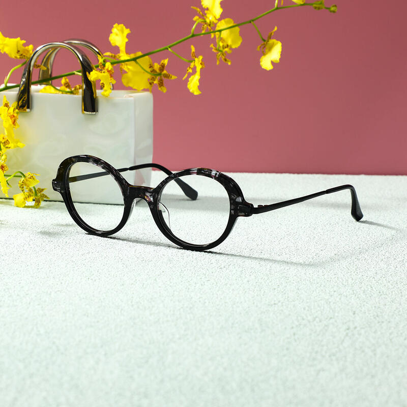 Bevia Cat Eye Schwarze Brille