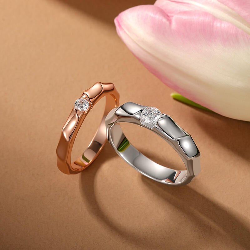 Channel setting Wedding Band