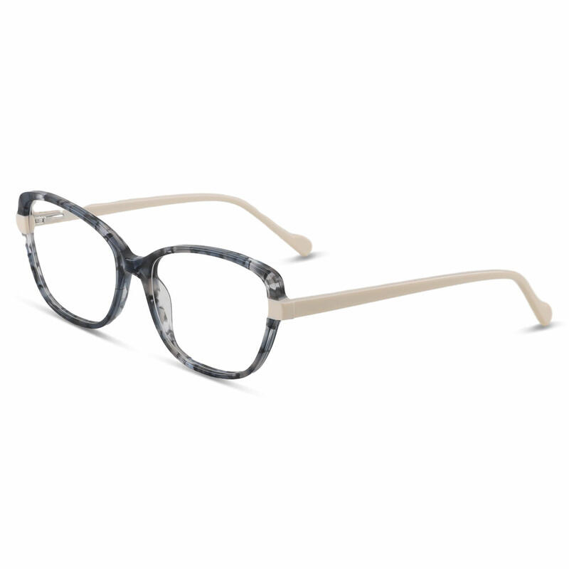 Hedy Cat Eye Grey Glasses