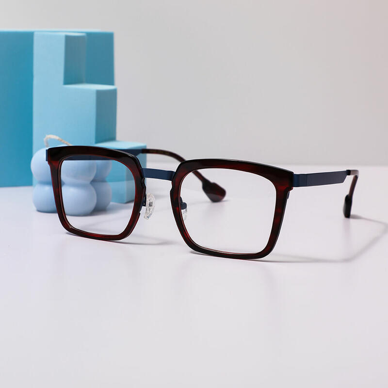 Hyme Square Tortoise Glasses
