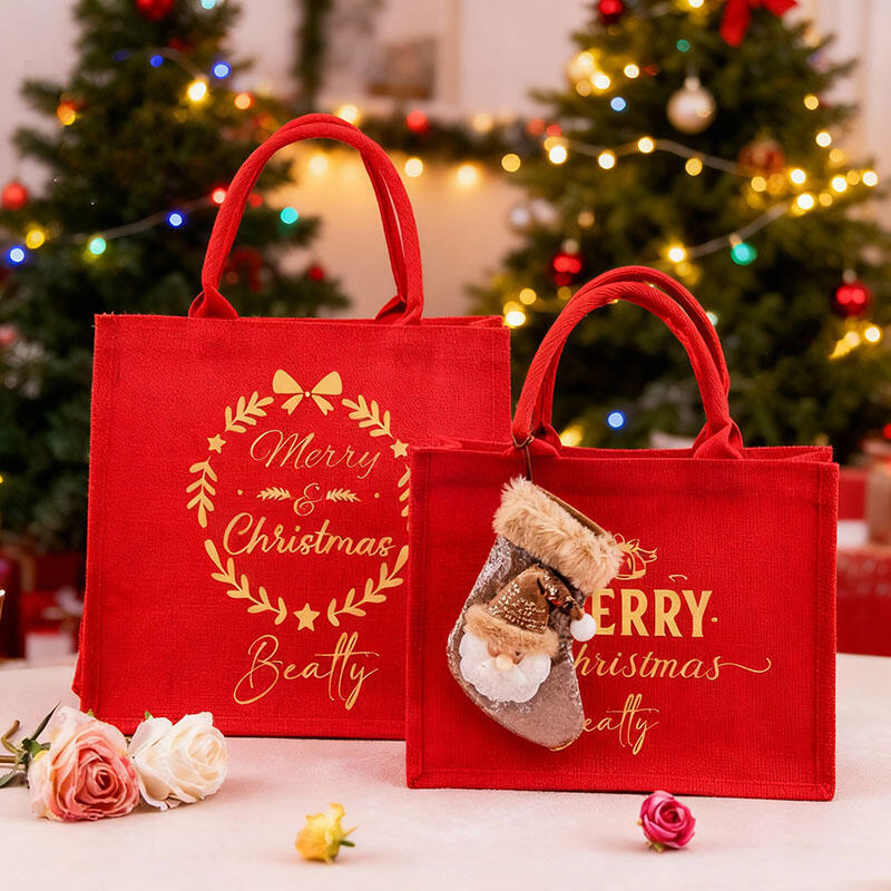 Personalisierte Weihnachtsgeschenktüten mit Namen ein besonderes Geschenk für Ihre Familie