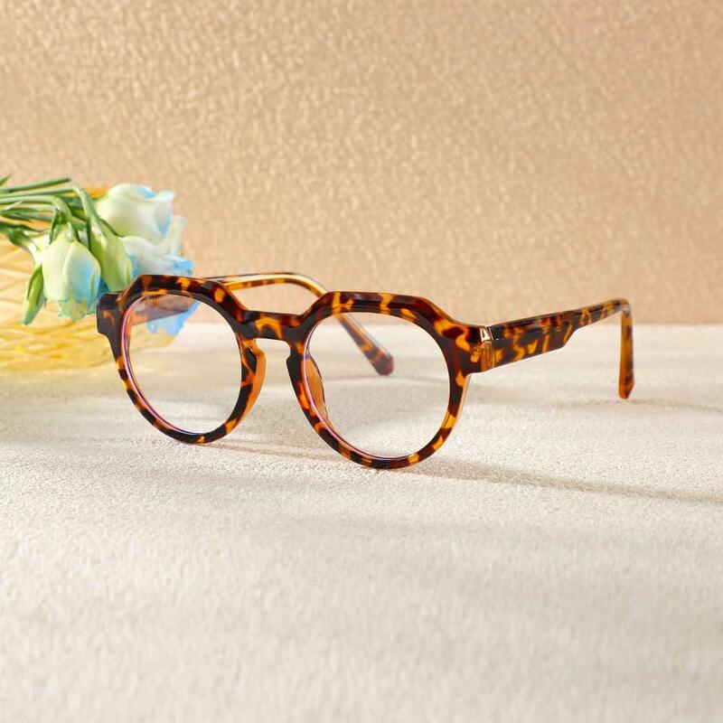 Stuar Runde Schildkröte Brille