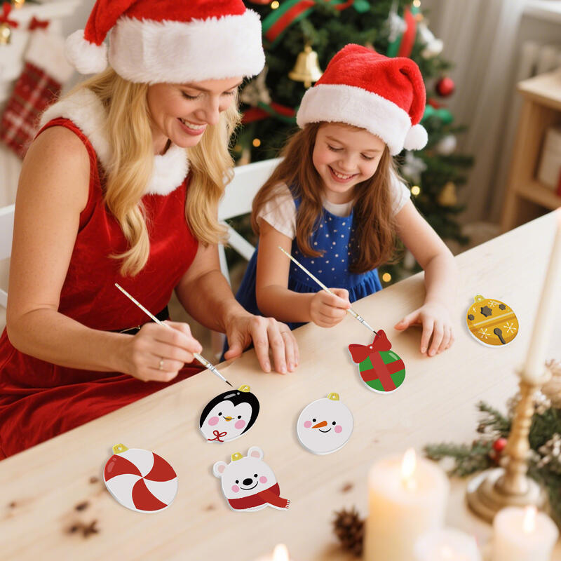 DIY Christmas Tree Ornament Set Beautiful Gift for Children