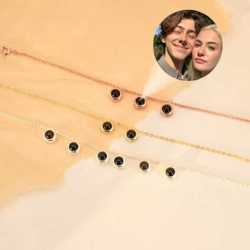 投影 写真 写真入れ ブレスレット