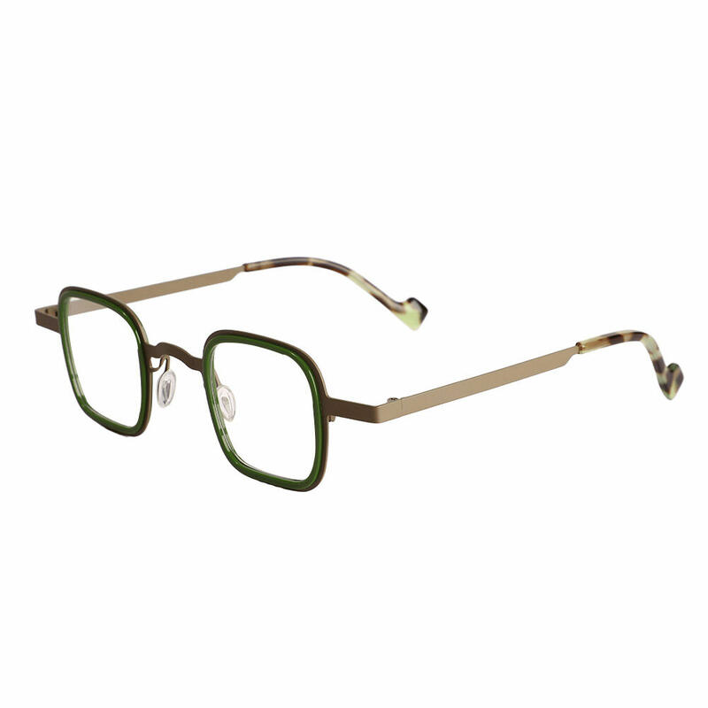 Benjamie Square Brown Glasses