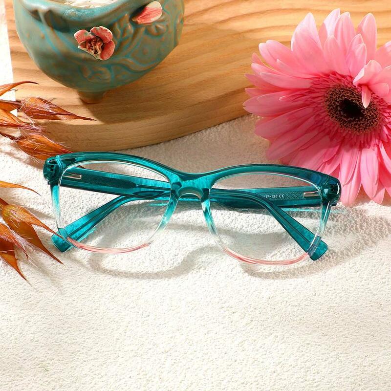 Bowman Quadratische Grüne Brille