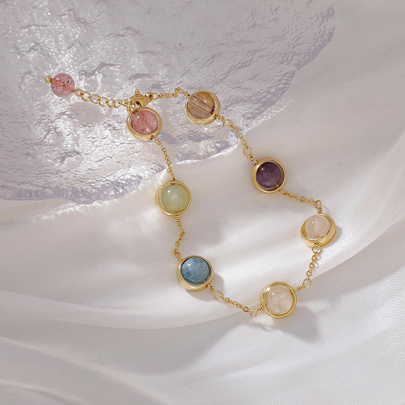 "Lucky Rainbow" Crystal Bracelet
