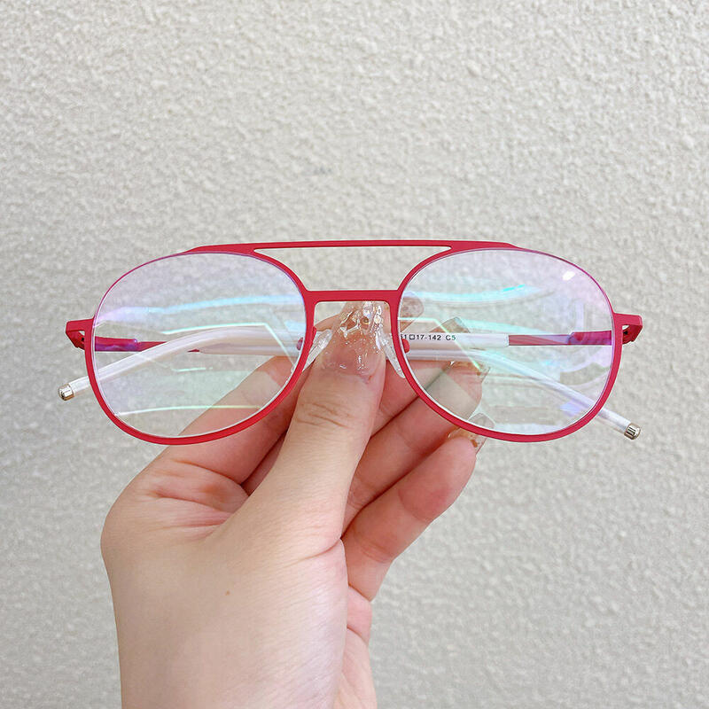 Lunettes de Vue Alicaa Aviateur Rose