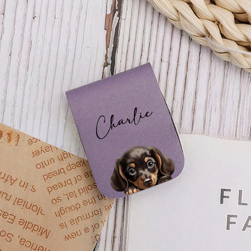 Personalized Magnetic Bookmarks Customized Pet Name Reading Accessories for Pet Lovers