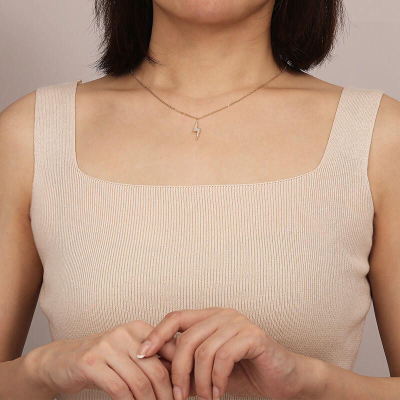 "Light My World" Round Cut Necklace