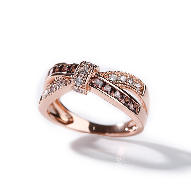 Jeulia Opaska Damska Srebrna Krzyżowa