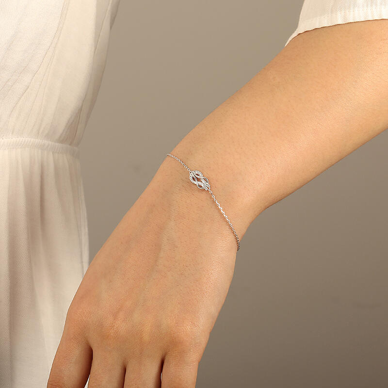 "Infinity Hug" Knot Bracelet