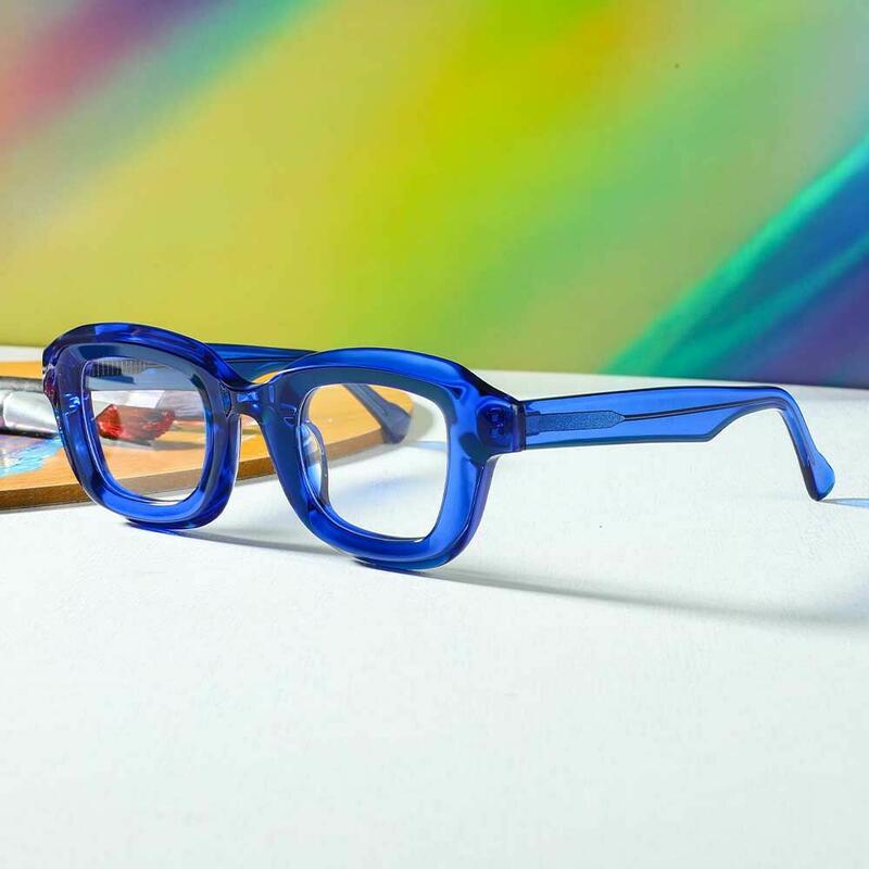 Occhiali da Vista Lorraine Quadrato Blu